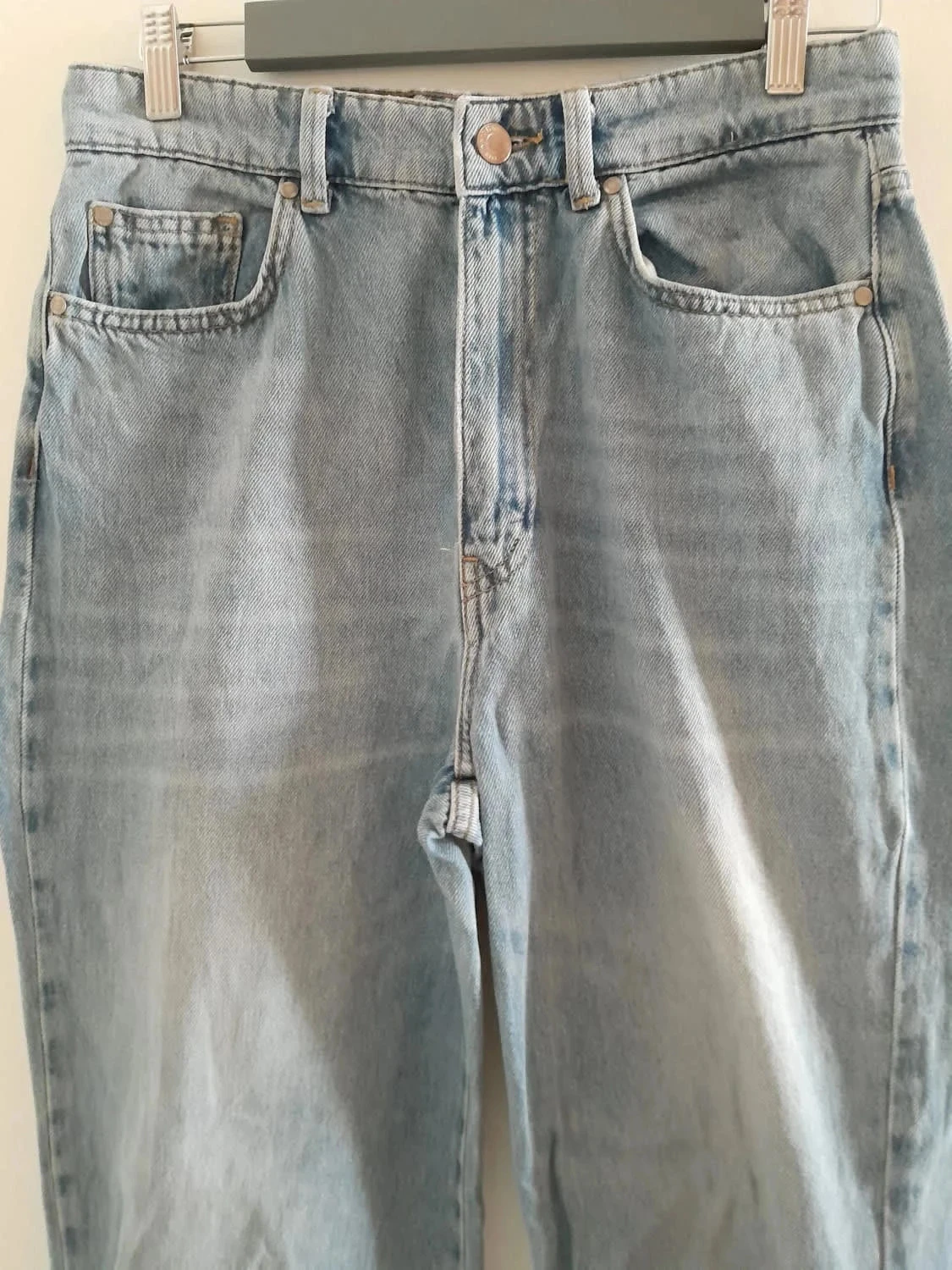 Scheurjeans, uitgesleten, Merk Stradivarius, maat 40 – photo 2